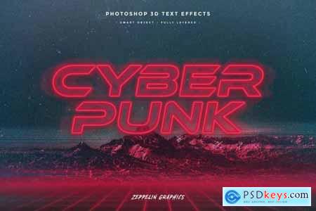 Cyberpunk 80s Text Effects 4557425