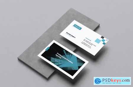 POWER UP Creative Agency Flyer & Business Card