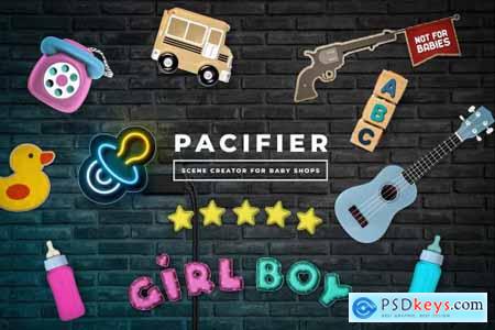 Pacifier - Baby Shop Scene Creator 4379608