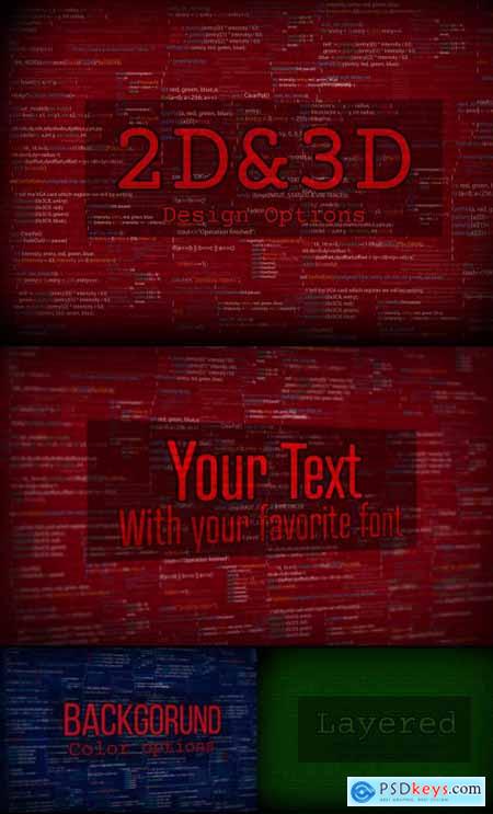 Error Code Message Text Effect Mockup 321667430