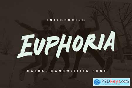 Euphoria - Casual Handwritten Font