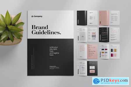 Brand Style Guide Layout