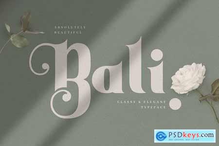 Bali - Elegant Decorative Serif 4554350