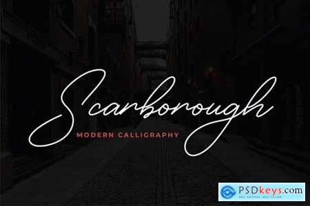 Scarborough Modern Calligraphy Font