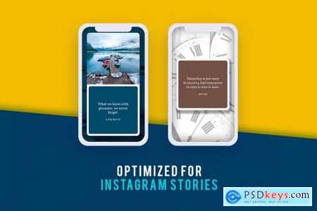 Creativemarket Instagram Stories - QUOTES Pack 4442927