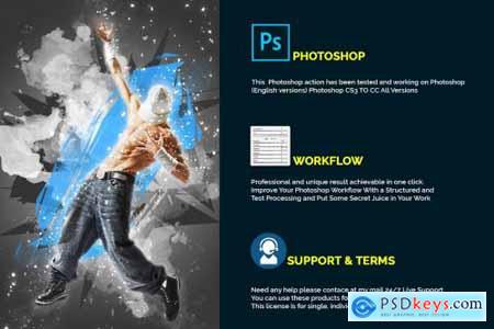 Poster Maker photoshop action 4444543