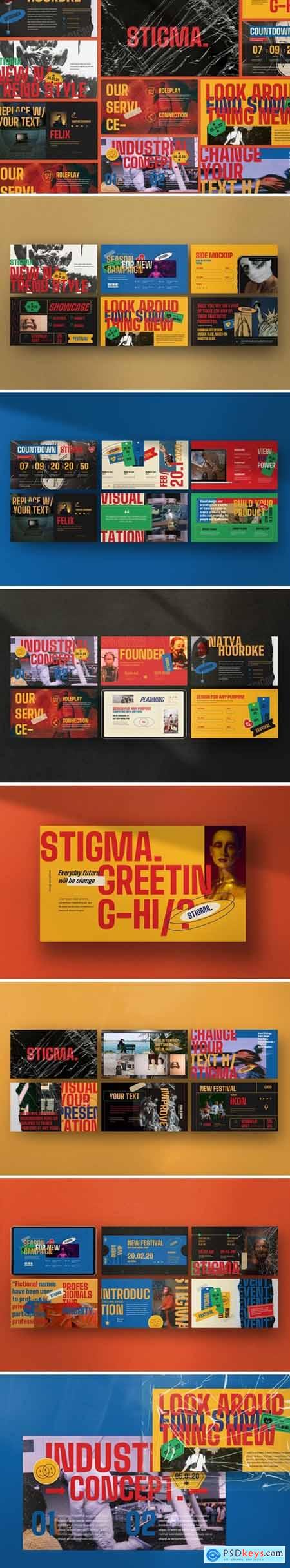 STIGMA - Creative Agency Powerpoint, Keynote and Google Slides Corporate Templates