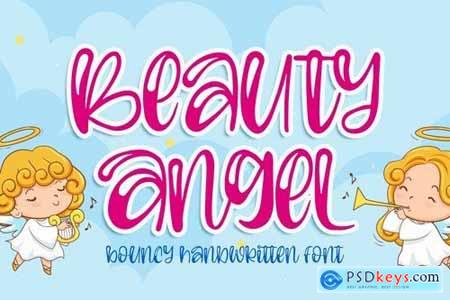 Beauty Angel - Bouncy Handwritten Font