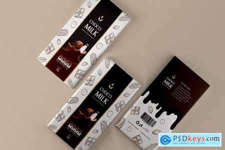 Chocolate Bar Packaging Template