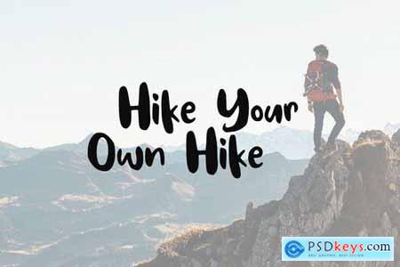 Hike More Font