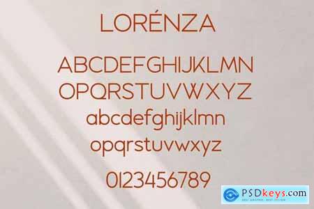 LORENZA - Elegant Sans Serif 4565353