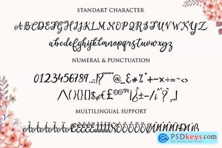 Valentina - Calligraphy Typeface