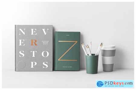 Book Cover Mockups - Hardcover Book 4531288