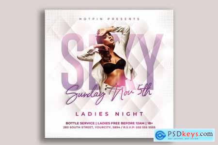 Ladies Night Party Flyer 4560309