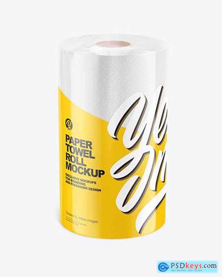 Paper Towel Roll Mockup 55265