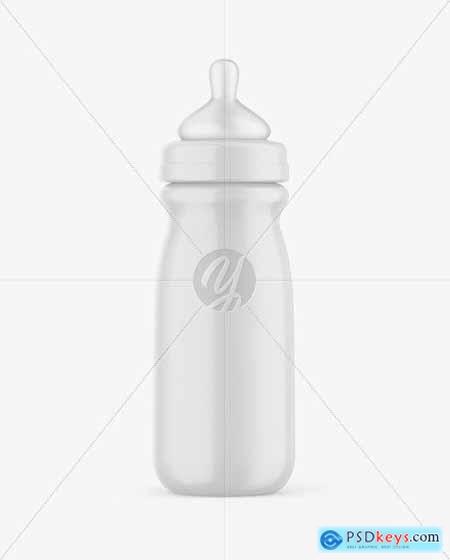 Glossy Baby Bottle Mockup 55268