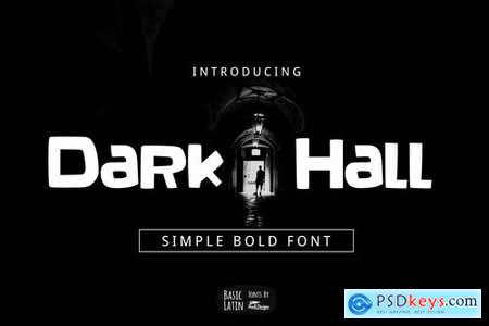 Dark Hall Font