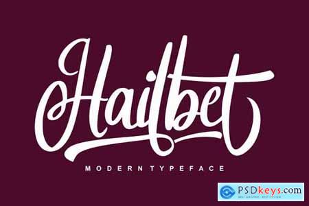 Hailbet Modern Typeface