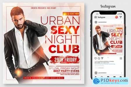 Urban Sexy Club Party Flyer 4546952