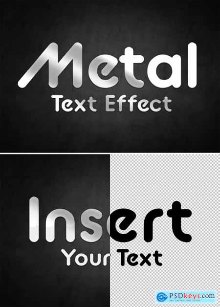Metal Text Effect Mockup Style 323065085