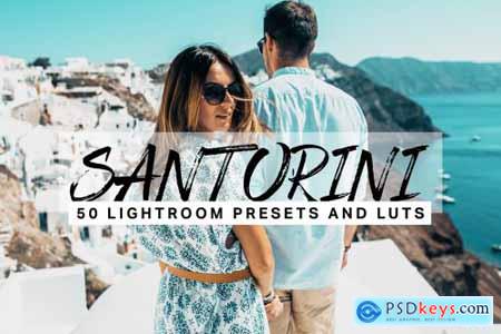 50 Santorini Lightroom Presets LUTs 4532579