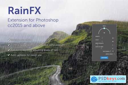 RainFX - Photoshop Extension 3803223