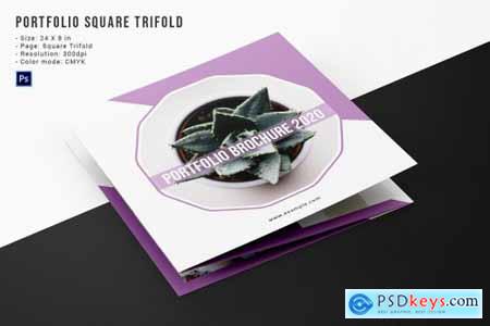 Portfolio Square Trifold 4536285