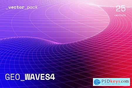 GEO_WAVES4 Vector Pack