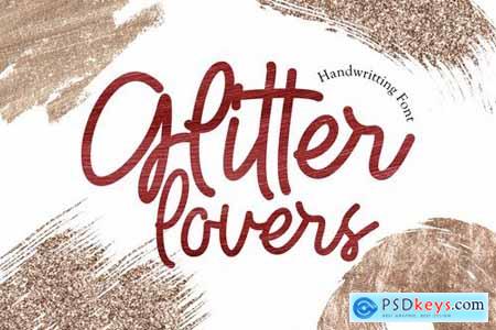 Glitter Lovers - Display Font