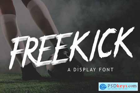 Freekick - Sport Display Font