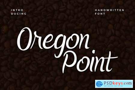 Oregon Point Handwritten Font