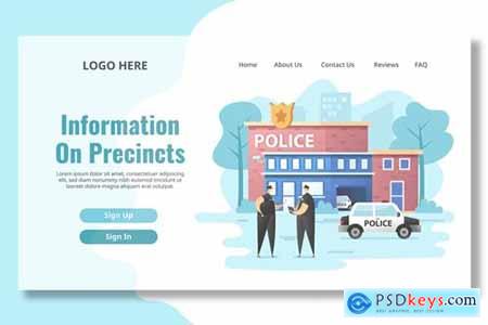Police Station - Landing Page