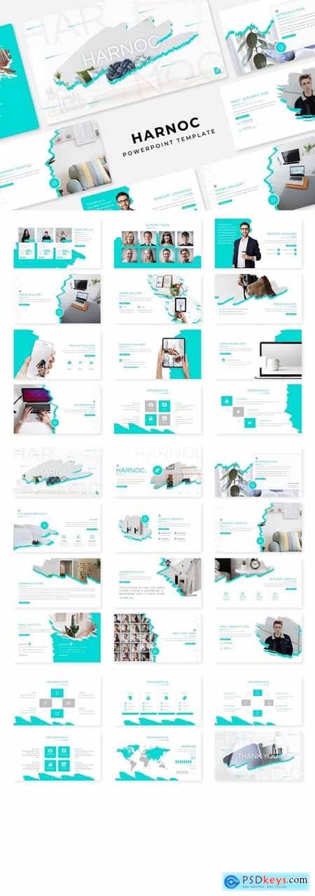 Harnoc Powerpoint, Keynote and Google Slides Templates