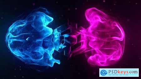 Videohive Flowing Particles Explosion Logo 25779212