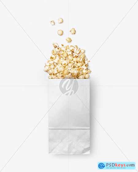 Paper Package w- Popcorn Mockup 55873