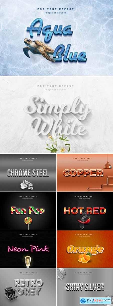 3d text templates for photoshop