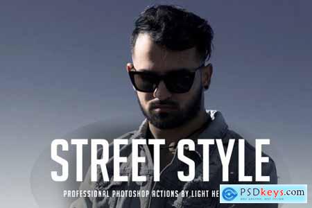 24 Street Style Photoshop Actions 4452798