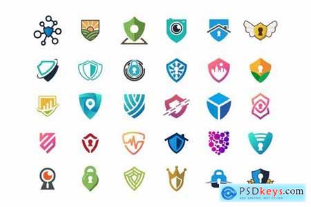 30 Security Themed Logos