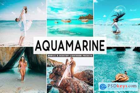 Aquamarine Mobile & Desktop Lightroom Presets