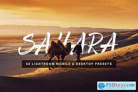 50 Sahara Lightroom Presets and LUTs