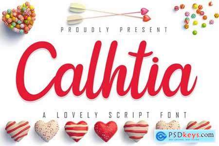 Calhtia Lovely Script