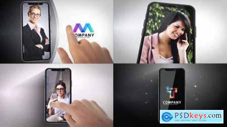 Videohive Phone X Logo Reveals 22747667