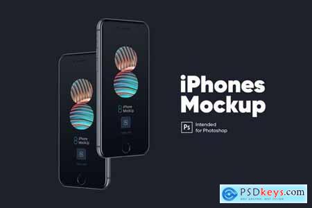 iPhone Mockup Space Gray