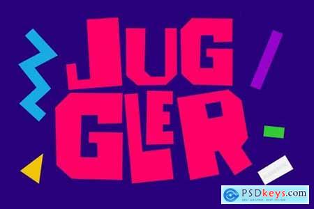 Juggler - Trendy Quirky Font