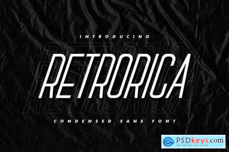 Retrorica - Condensed Sans
