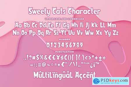 Sweety Cats - Funny Sans Serif
