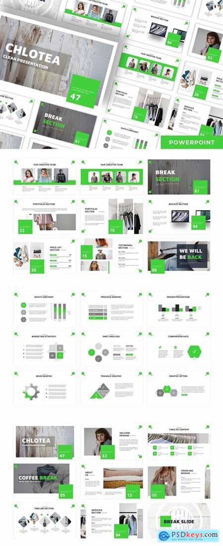 Chlotea - Business Powerpoint, Keynote and Google Slides Templates
