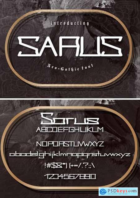 Sarus Font