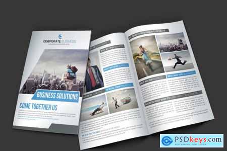 Business Bi-fold Brochure Template 4325988