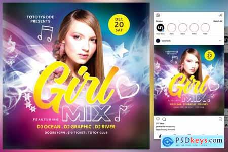 Girl Mix Flyer 4542011